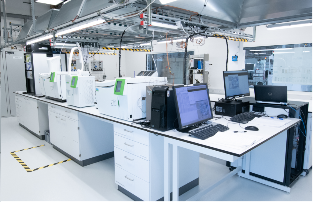 Anlagen zur Analyse von Wasserstoffqualität